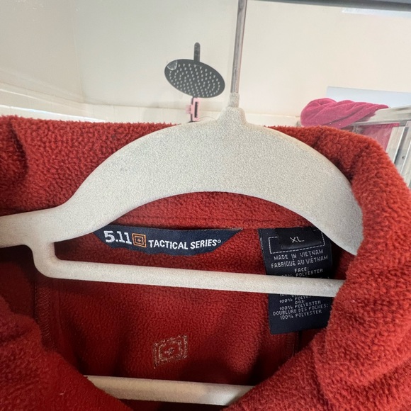 5.11 Tactical Red/Rust Softshell Jacket - Picture 4 of 8